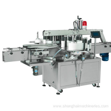 Automatic Labeling Machine Flat Bottles Stick Oven